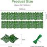 MULTIPLE STYLES AVAILABLE Artificial Ivy Fence Screening, 3m x 1m (2x3x0.5m) Artificial Hedges Panels, Privacy Fence Screen Image 6