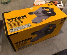 Electric Belt Sander Titan Ttb873sdr 3" 240v