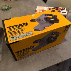 Electric Belt Sander Titan Ttb873sdr 3" 240v