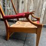 A Vintage Cintique Lounge Chair Image 6