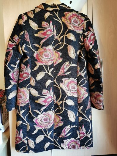 BNWT - Marks & Spencer floral print coat UK 10