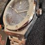 Stylish Blue Textured Dial Stainless Steel Quartz Watch Image 3
