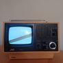 Vintage JVC 3040 Solid State Portable TV | Retro 1970s Image 4