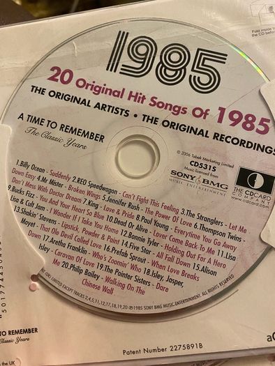 Birthday Cd 1985