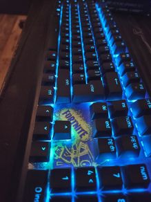 Fortnite Keyboard BlackWidow v4 X upgraded keycaps