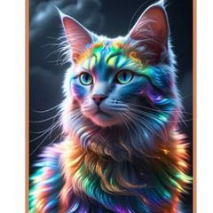 1 Troy Oz Copper Art Bar Fantasy Animals Series