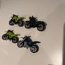 4 lego motorbikes scramblers dirt bikes Image 4