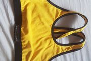 SHOCK ABSORBER sport top size xs 6 worn once yellow