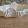 Vintage Wedgwood Countryware White Bone China Corinthian Dish Image 2