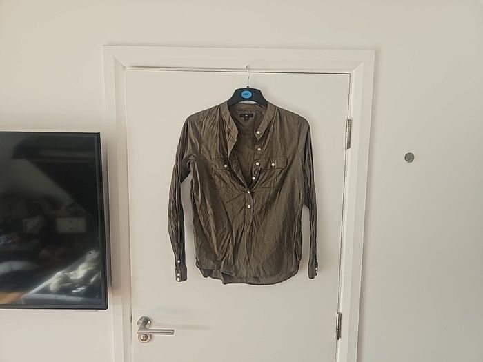 Gap Quarter Button Blouse