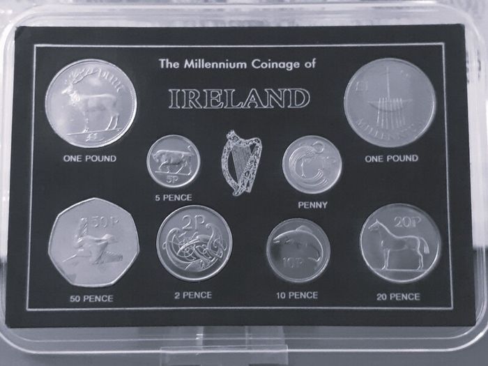 Year 2000, Millennium Coin Set. Free Post