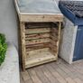 Rustic log store Image 3