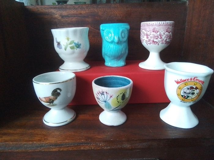 Mixed set of Eggcups