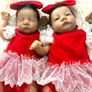 very cute reborn baby doll twins Image 3