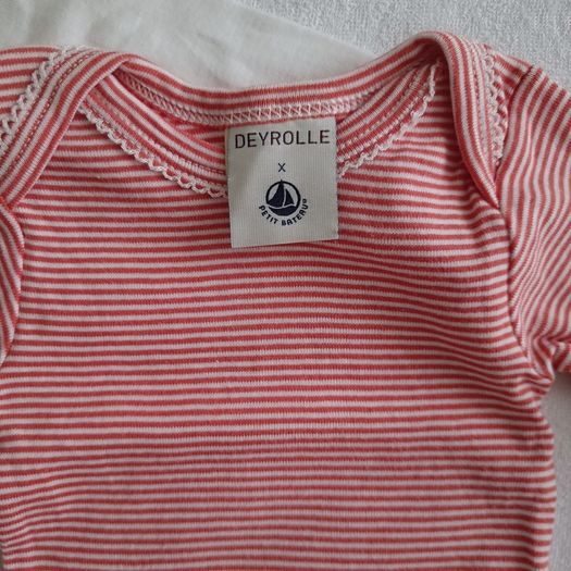 Petit Bateau x Deyrolle - 3 Baby Bodysuits - Unworn