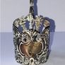 Solid Sterling Silver Spirit Cup Holder/Cert Image 6