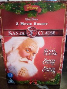 The Santa Clause Dvd Trilogy Boxset 1 2 3 Tim Allen Classic Familychristmas Movies