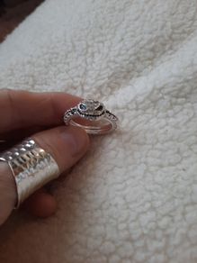 Silver Jack Skellington Ring