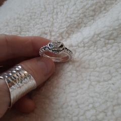 Silver Jack Skellington Ring