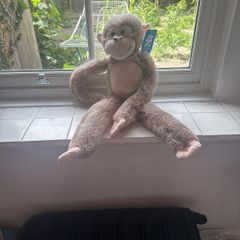 Monkey plush toy (new with tag)