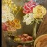 Large antique still life oil on canvas Image 3