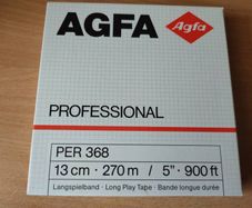 1/4" AGFA  Reel Tape