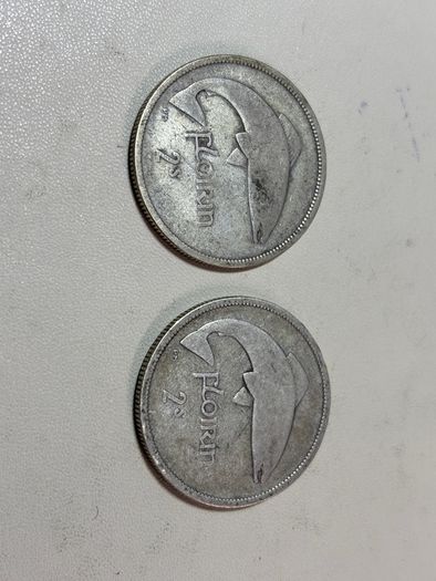 Two Irish florin 1928 & 1930