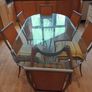 Dining table and 6 chairs Image 3