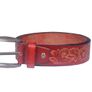 Premium Handcrafted Genuine Leather Belt Embossed Vintage Design Formal & Casual Wear Image 9