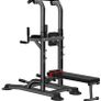 _Power Tower without Bench Home Multi Gym Pull Up Bar Dip Station, Multifunctional Bodybuilding Power Station, Strength Training Fitness Exercise Equipment for Home, Gym, Office Image 6