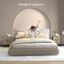 Set of Two Wood Effect Bedside Tables Image 4