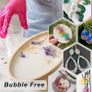 Resin Kit for Beginners with Moulds, 380ml Crystal Clear Epoxy Resin Kit for Coating and Casting with Molds, Foil Flakes, Resin Color Pigment, Sequins for Art, Craft, Jewelry Making (FREE SHIPPING) Image 4