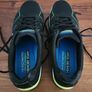 Skechers Skech-Air - Men's Rubber Shoes - Black / Blue - Men Size EUR 45 / UK 10 / US 11 Image 3