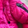 Designer DKNY pink winter parka puffer M 10/12 Image 4