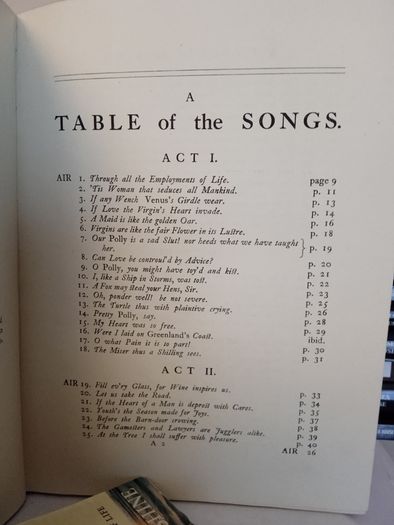 The Beggar's Opera and Polly: Together With the Airs of the Music from the Original Editions of 1728 and 1729 by John Gay (LP314)