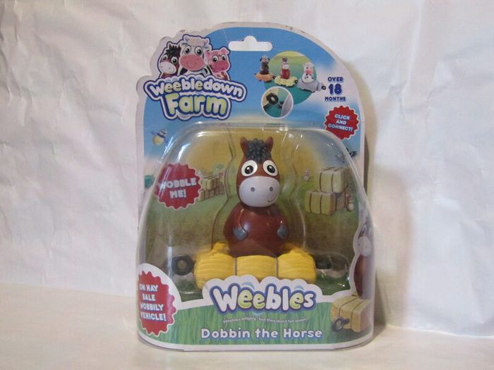 Weebles Dobbin The Horse Rare Hard To Find Brand New in Box