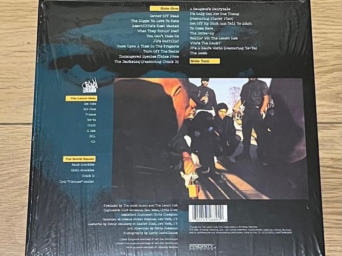 Ice Cube Amerikkkas Most Wanted vinyl