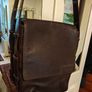 Stunning Givenchy French Couture Men's Leather Messenger Laptop Bag Image 2