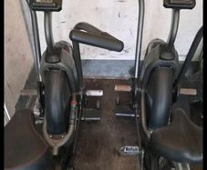 Assault bikes with monitors