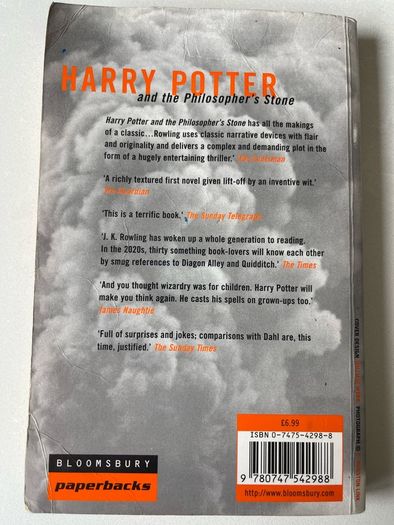 Harry Potter & the Philosopher's Stone -Adult Cover Edition- (JK Rowling)