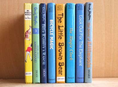 Enid Blyton hardback books