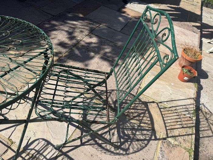 Wrought Iron Table And Chairs