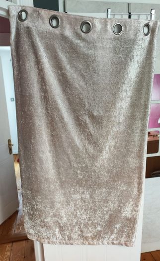 Velvet curtains