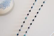 M&amp;S Black Beaded Necklace