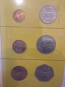 collector set of Irish Decimal Coins