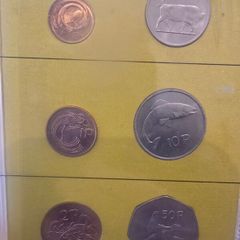 collector set of Irish Decimal Coins