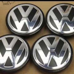 Volkswagen alloy center caps 65mm Passat golf