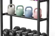 3 Tier Dumbbell Rack, Weight Rack for Home Gym, 360 lb Capacity