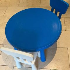 IKEA Kids table and two chairs