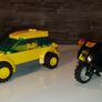 Lego City Service Station 7993 Full Set with car wash! Image 6